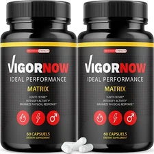 Vigornow Male Performance Matrix Supplement 120 Capsules (2 Pack) 
