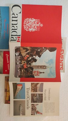 CANADA ORIGINAL TRAVEL BROCHURE, ZOOS ,EVENTS, BLUEWATER COUNTRY, FT. GARRY,1948