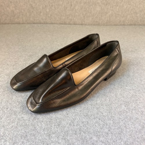 Mocassins En Cuir Noir BORN Pour Femme - Taille US 7 / EU 38 - Occasion, Excellent état