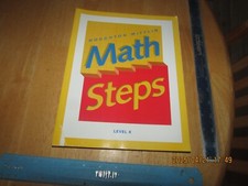 Houghton Mifflin Math Math Steps Level K