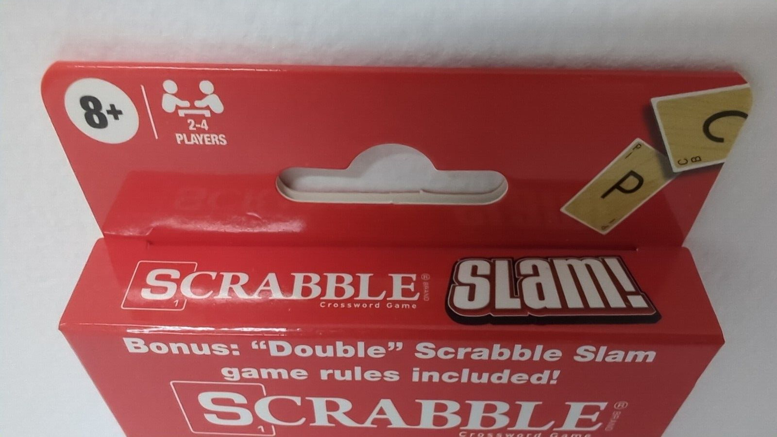 Scrabble Slam! Card Game, 2-4 Players Age 8+ Hasbro | New & Sealed