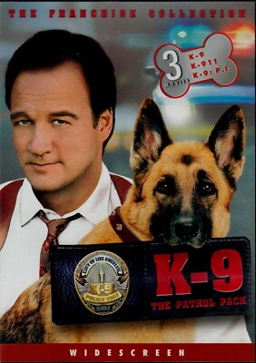 New Triple Feature Dvd K 9 K 911 K 9 Pi James Belushi Mel Harris Ebay