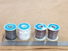 ( 4 Spool Lot )  Jiffy Cable ( 2 ) 16Awg  ( 2 ) 12Awg Electrical Cable Wire