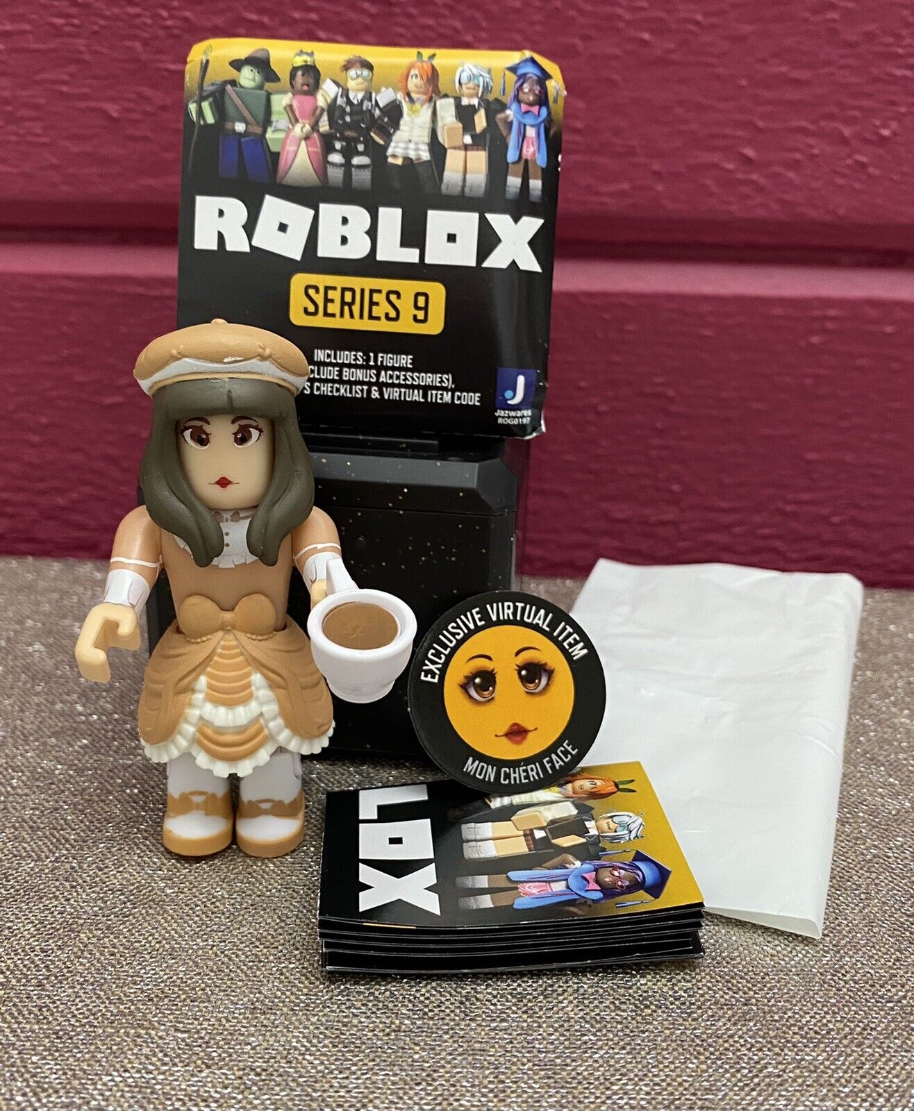 Roblox CODES ONLY Celebrity Series 1 2 3 4 5 6 7 8 9 Figures Toys