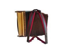 Steirische Harmonika Harmonikariemen Tragegurte Junior rot + Rückenverbinder Neu