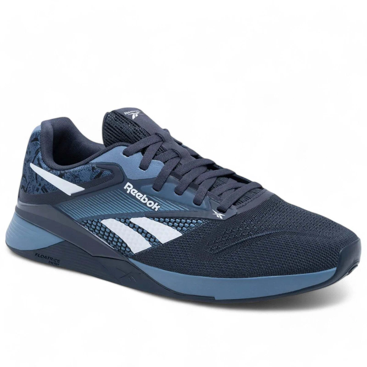 Reebok Mens Nano‎ 9 FV5504 Blue Running Shoes Sneakers Size 12 Reebok Nano X4 Kinetic Blue Camo for Sale | Authenticity  main image 3