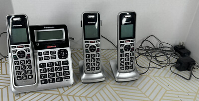 Panasonic KX-TGF970 MAIN BASE UNIT + Phone & 2 Cordless Phone W/Base ...