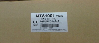 NEW WEINTEK WEINVIEW MT8100i 10.1'' TFT HMI Touch Screen Display Panel 64MB RAM
