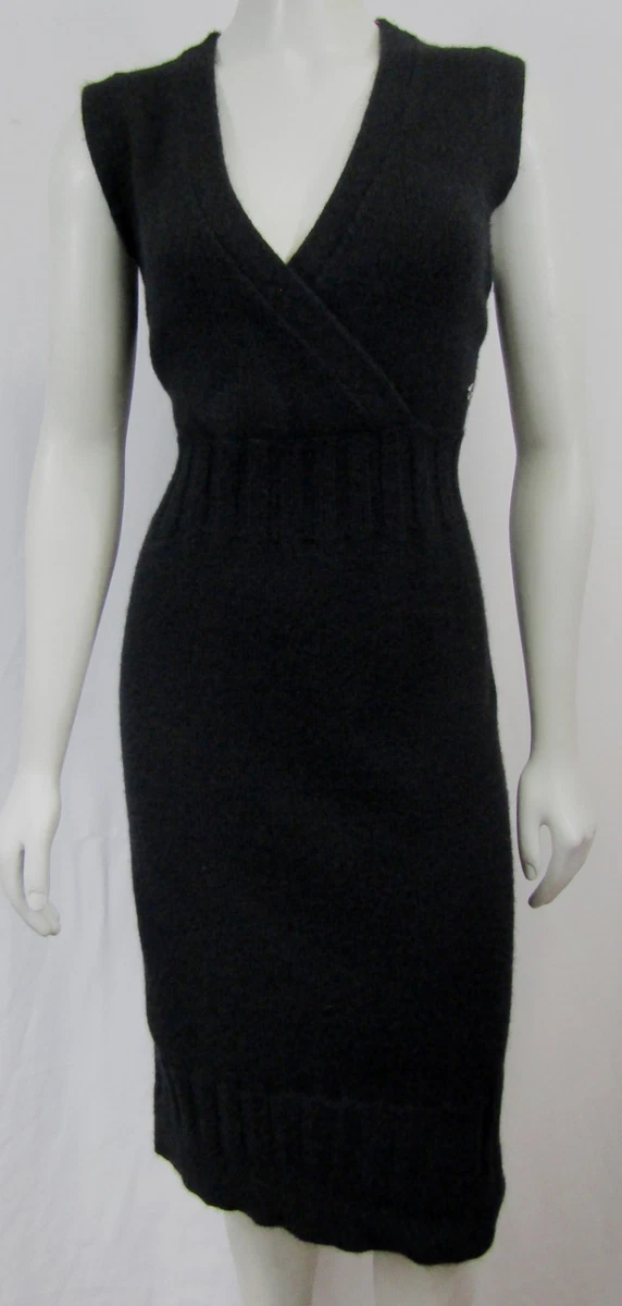 Chanel black sweater dress Outlet