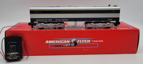 S-Gauge American Flyer 6-48118 Missouri Pacific B-Unit w/RailSounds - NIB