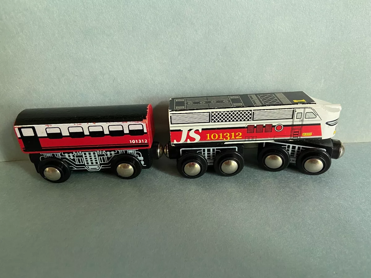 Wooden sales train car