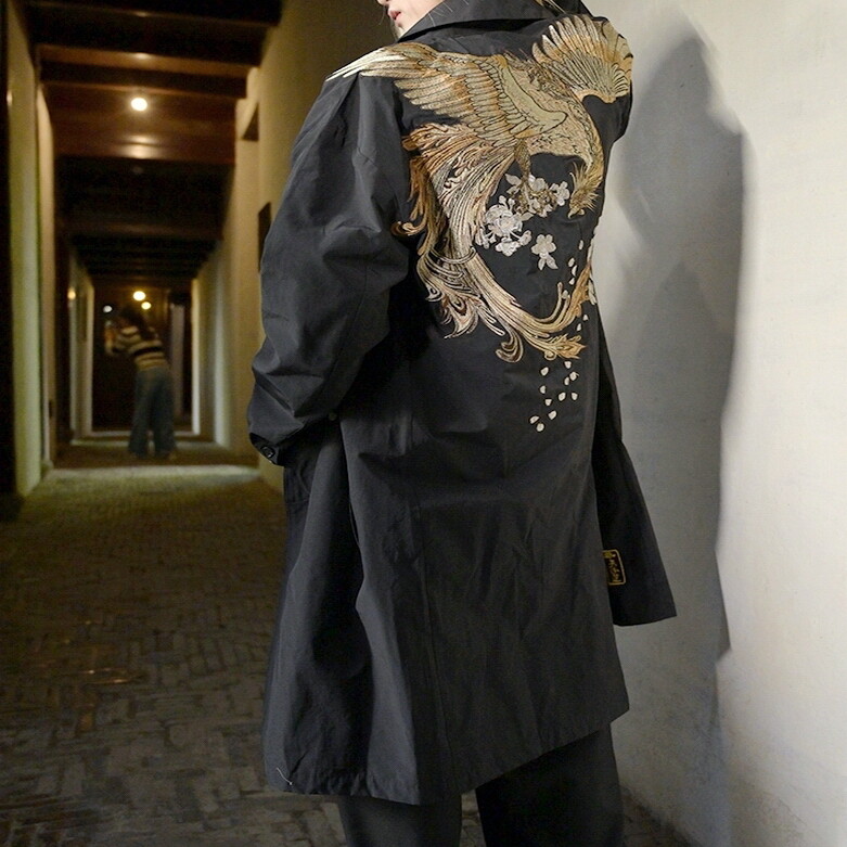 ジャケット・アウター Phoenix Long Coat phenix (プラスフェニックス) 防水 フルジップ ロング ブルゾン