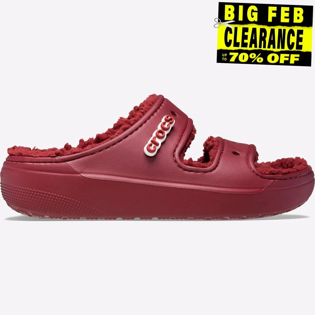 Crocs Classic Cozzzy Casual Fashion Cosy Slipper Sandals Unisex
