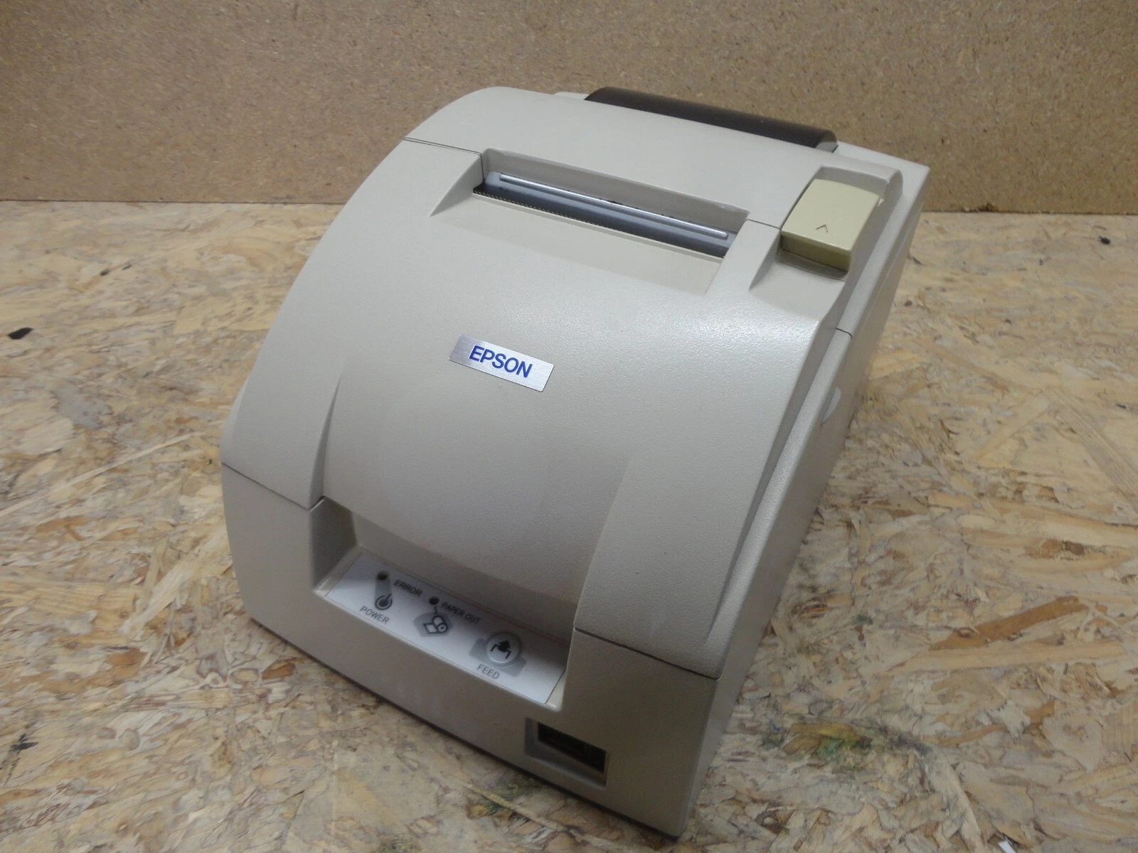 EPSON TM-U220B POS RS232 Serial Matrix  Bondrucker M66SA Weiss PSU - Bild 1 von 3