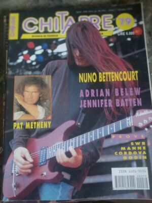 GITARRE 79 1992 NUNO BETTENCOURT - ADRIAN BELAW - PAT METHENY