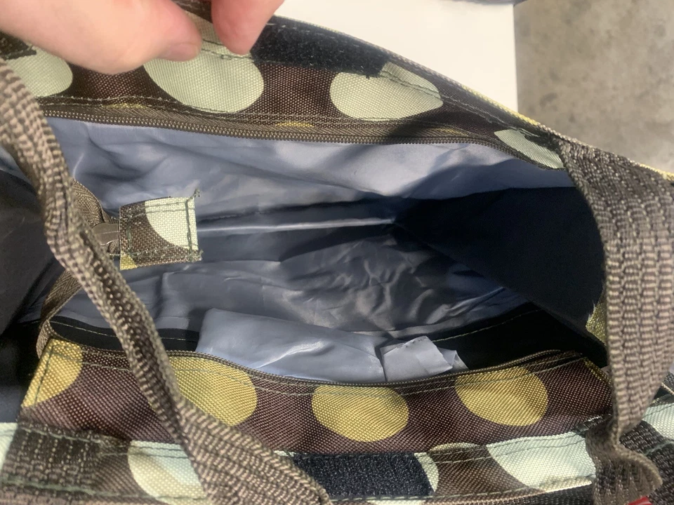 Bovano 美国全新全新带标签帆布随身携带 12x12x4 包复古海滩旅行水上旅行 — 第 4/4 张图片