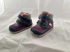 NEW See Kai Run Atlas II Purple Pink Girls Waterproof Boots Toddler 4T / 20 EUR