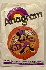 Anagram Vintage Round Minnie Mouse Party Foil Balloon
