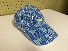 Vineyard Vines Blue Adjustable Strap Back Baseball Hat Cap Embroidered
