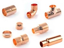 END FEED FITTINGS and PIPE PLUMBING  COPPER PIPE WRAS 6MM/8MM/12MM/10MM