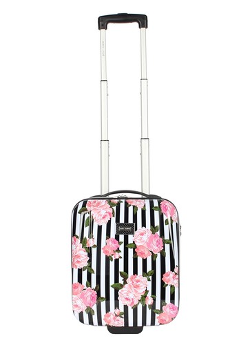 Equipaje de mano rígido lateral Betsey Johnson - 15" con 2 rodillos para debajo del asiento - Imagen 14 de 21