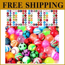 Assorted Color 1000 Bouncy Balls - Perfect for Vending Machines  Rewards