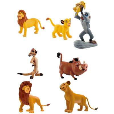 Disney Bullyland König der Löwen-Simba,Rafiki,Timon,Pumbaa