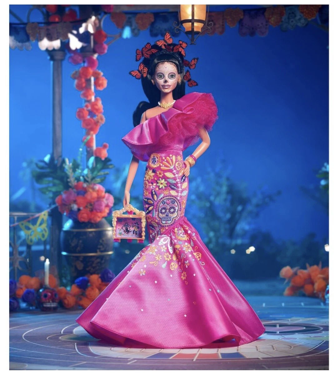 Barbie Dia De Los Muertos 2023 Doll Day of the Dead IN HAND FAST