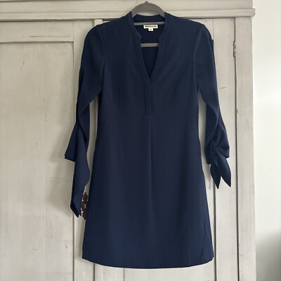 Whistles Navy Smart Dress Size 6- Great Condition UK