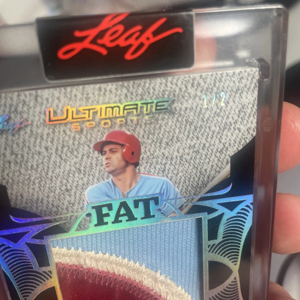 Bob Boone - Fat Patch 🔥game Used  - Image 2 of 3