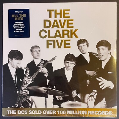 THE DAVE CLARK FIVE All The Hits VINYL LP 2020 SEALED+NEW Gold Embossed Cover