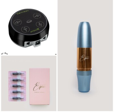Permanent Make-up Kit - Critical Atom und Epic Pro Maschine und mehr
