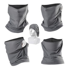 Summer Outdoor Cycling Ice Silk Full Face Mask Sports Sunscreen Breathable Masks