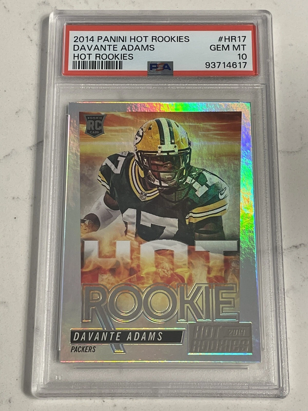 Davante Adams Panini Hot Rookies Hot Rookies #HR17 Base
