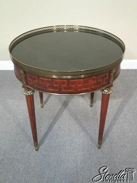 L42531EC: MAITLAND SMITH Model 8110-30 French Round Occasional Table ~ NEW - Image 2 of 4