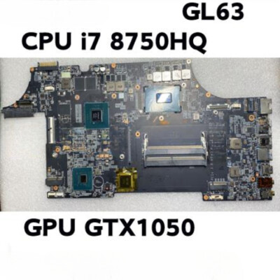 For MSI GL63 GL73 8RD MS-16P6/16P61 Laptop Motherboard CPU i7