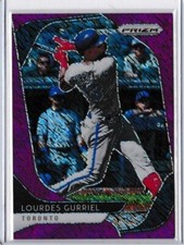 2020 Panini Prizm Lourdes Gurriel Purple Shimmer Parallel #24 Mint 5/7