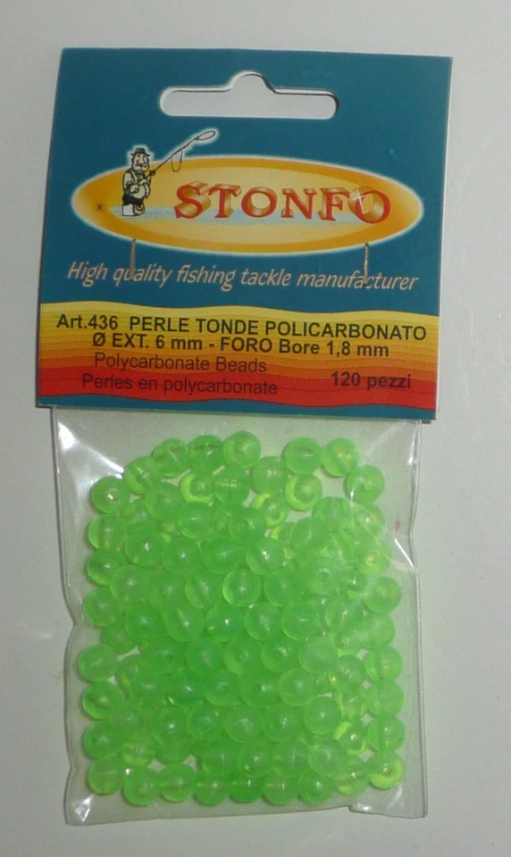 Perles rondes Stonfo 6mm par 120