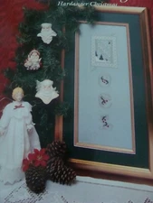 VTG 1995 Moss Creek HARDANGER CHRISTMAS Needlework Designs Booklet #16 Patterns