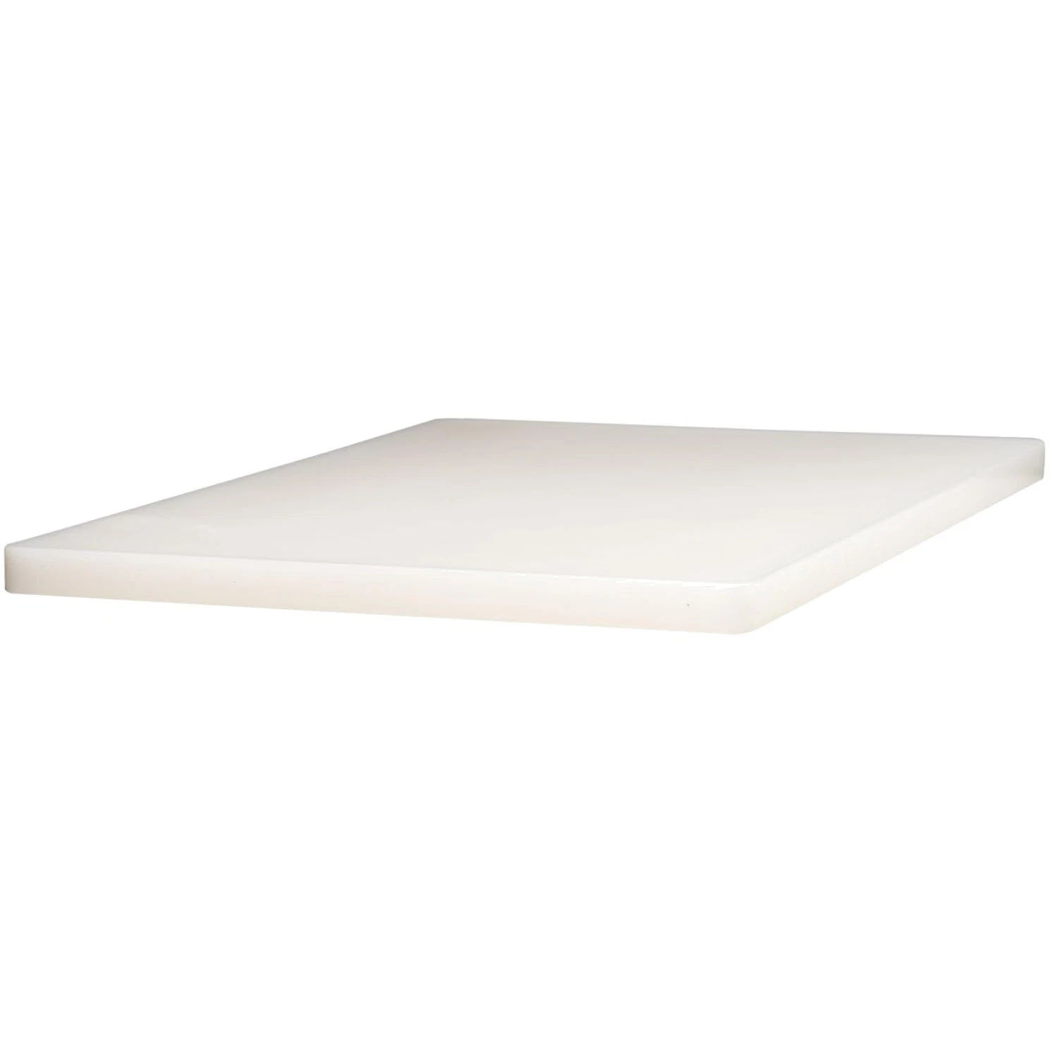 White Plastic Chopping Board, 12"x18" - Commercial Grade
