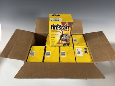 WHOLE BOX 8 Boxes-18 Cubes Duraflame firestart Cubes BRAND NEW IN BOXES