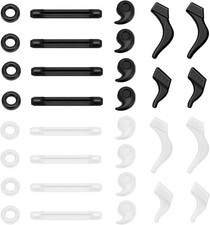 16 Pairs Glasses Ear Grip, Anti Slip Eyeglass Holder,Silicone Ear Hook Eyeglasse