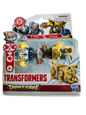 TRANSFORMERS SWAPTICONS TIGATRON & CHEETOR TWIST & COMBINE NIB