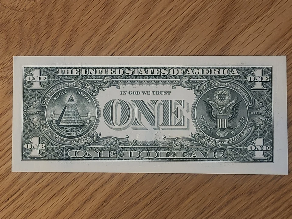 2013 B RARE DUPLICATE FORT WORTH $1 STAR NOTE UNC/GEM B05936208* 3 OF 3 Cons SER - Image 2 of 4