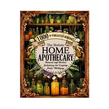The Holistic Home Apothecary Book: 1000+ Herbal Remedies and Timeless Healing