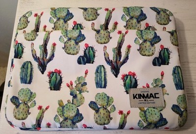 Kinmac 360° Protective Waterproof Laptop Case Bag Sleeve with Handle (Cactus)