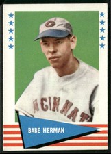 1961 Fleer Baseball Greats (F418-3) #114 Babe Herman VG/VG-EX
