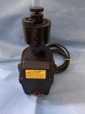 Electric Drill Bit Sharpener #36585 by Chicago Electric Power Tools Tested Works