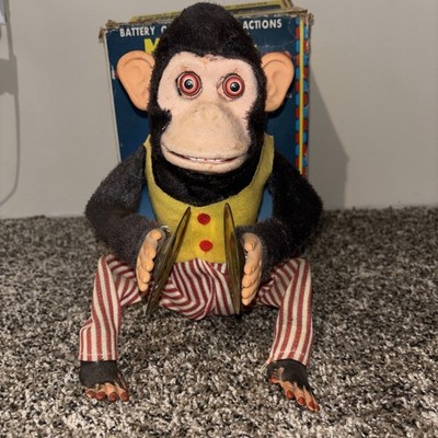 Vintage 1960's Musical Jolly Chimp No. 4910 Battery Operated w