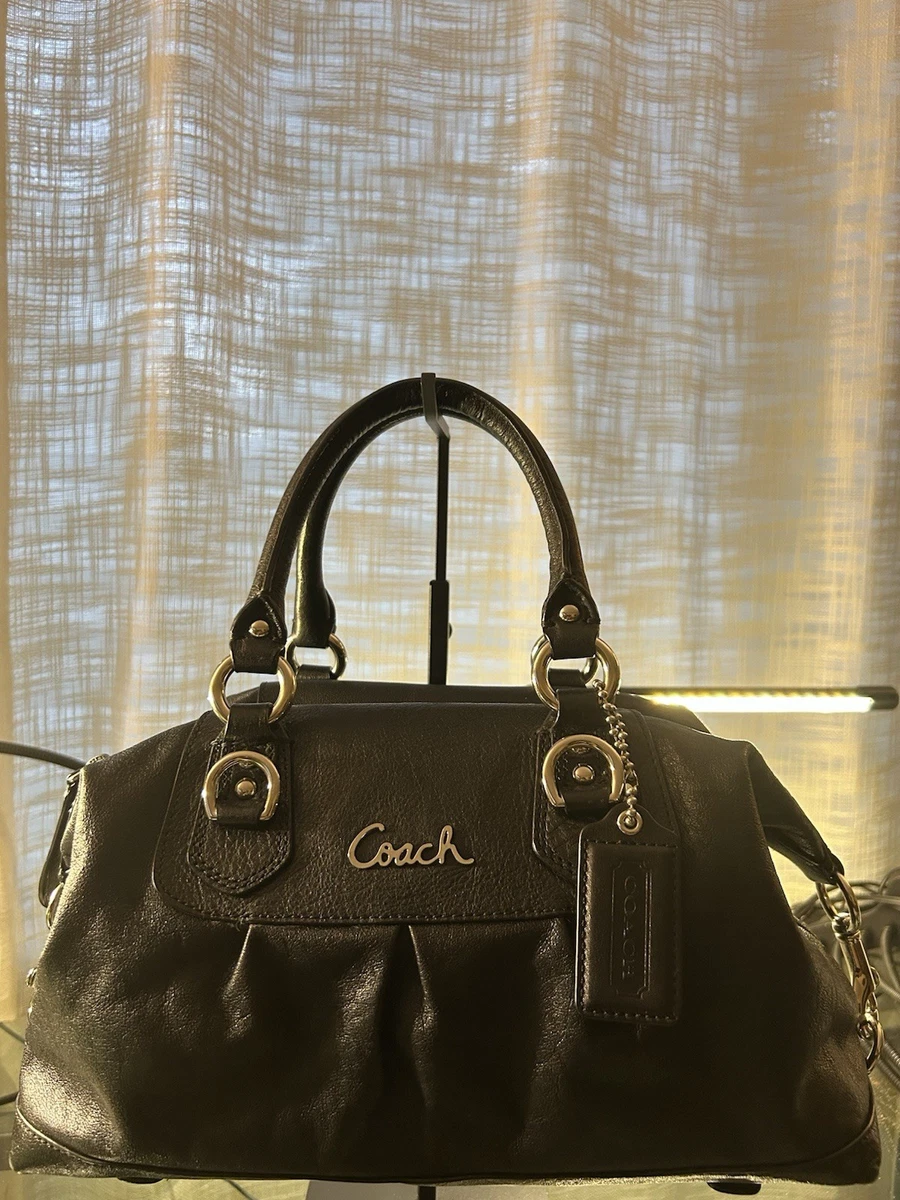 Coach Ashley Satchel/Top Handle Bag Black Bags & Handbags for